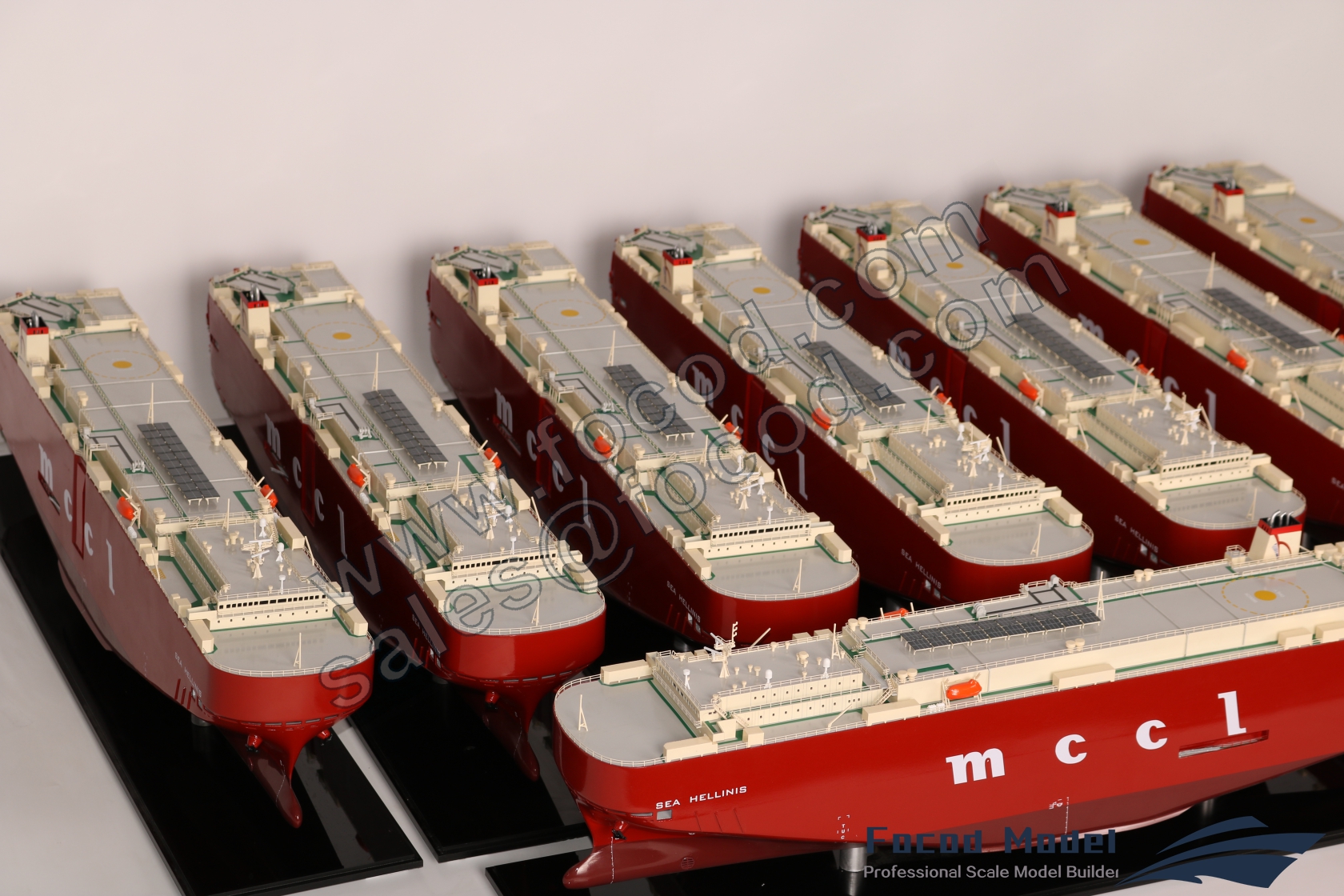 customized model of 180m Vehicles Carrier (RoRo ship)